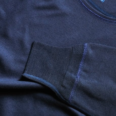 Olde Homesteader "YOUTH" Ex. CASHMERE INTERLOCK CREW NECK LONG SLEEVE