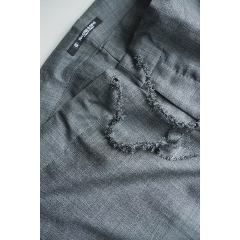 MAATEE&SONS 夏の紐PAN / HWOOL | MusterWerk