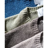 Olde H&Daughter SILK NEP V NECK P/O