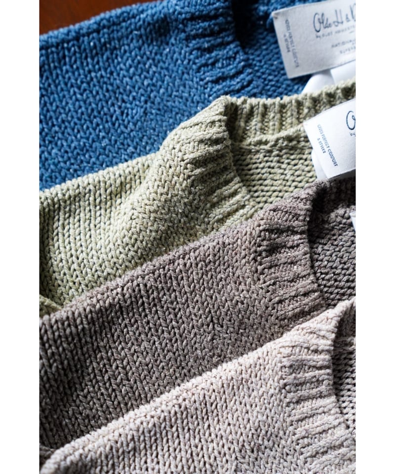 Olde H&Daughter SILK NEP V NECK P/O | MusterWerk Olde H&Daughter SILK NEP V NECK P/O | MusterWerk