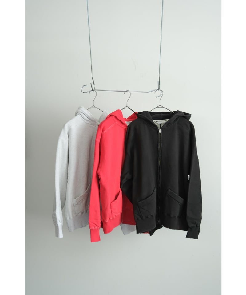 まえANCELLM ZIP-UP HOODIE 同型同色 ANCELLM ZIP UP HOODIE | MusterWerk Sud.