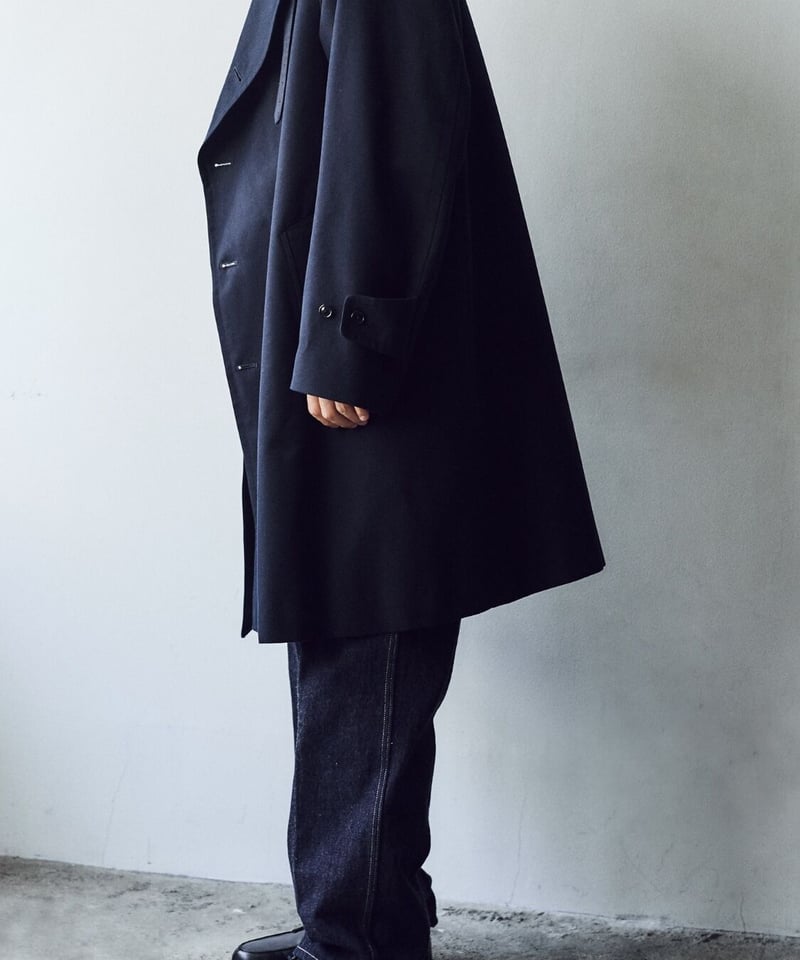 MAATEE&SONS C/SILK GABARDINE W BREASTED COAT | ... MAATEE&SONS C/SILK GABARDINE W BREASTED COAT | ...