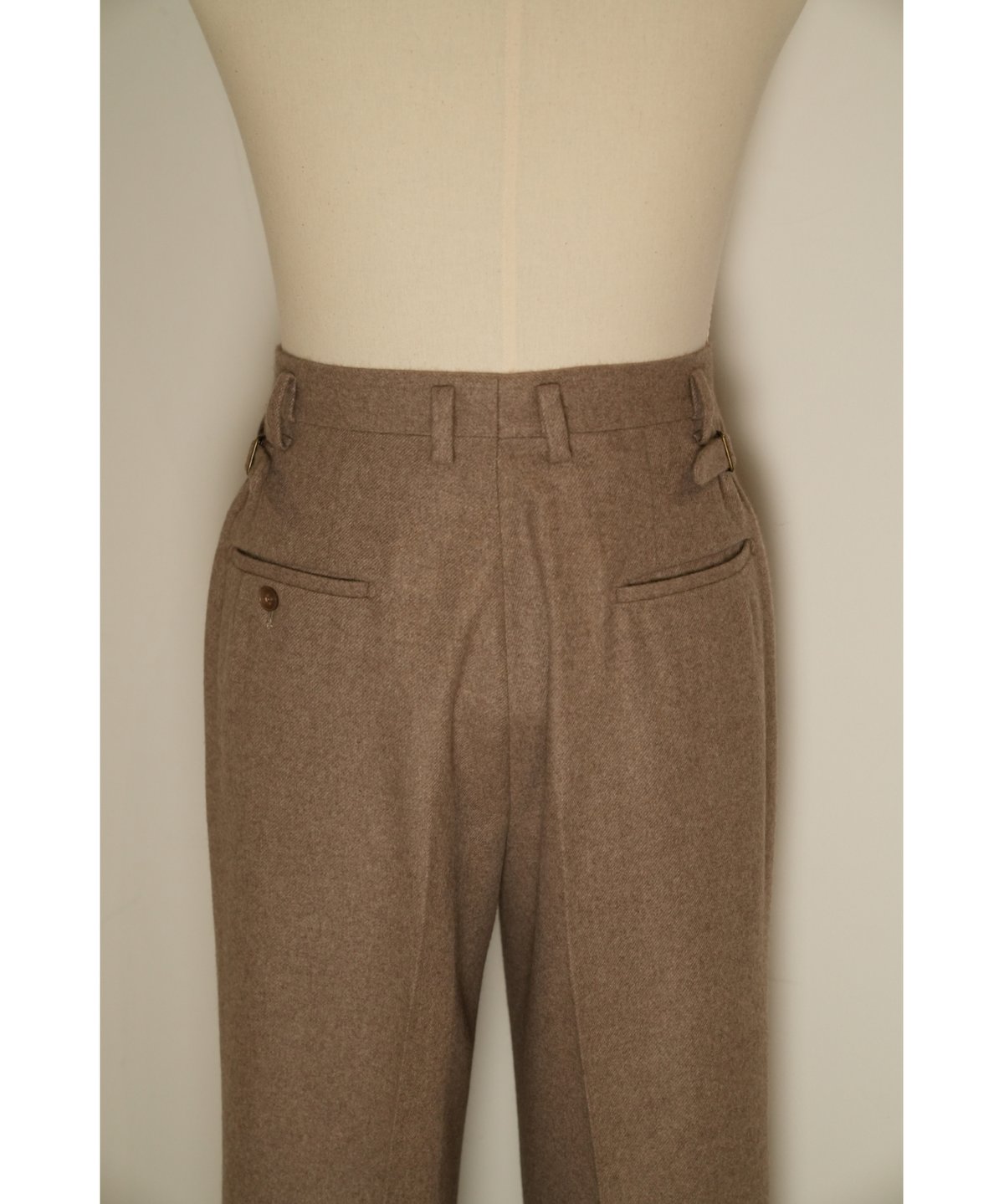 MAATEE&SONS Ex. CASHMERE/MINK COOPER PANTS | Mu