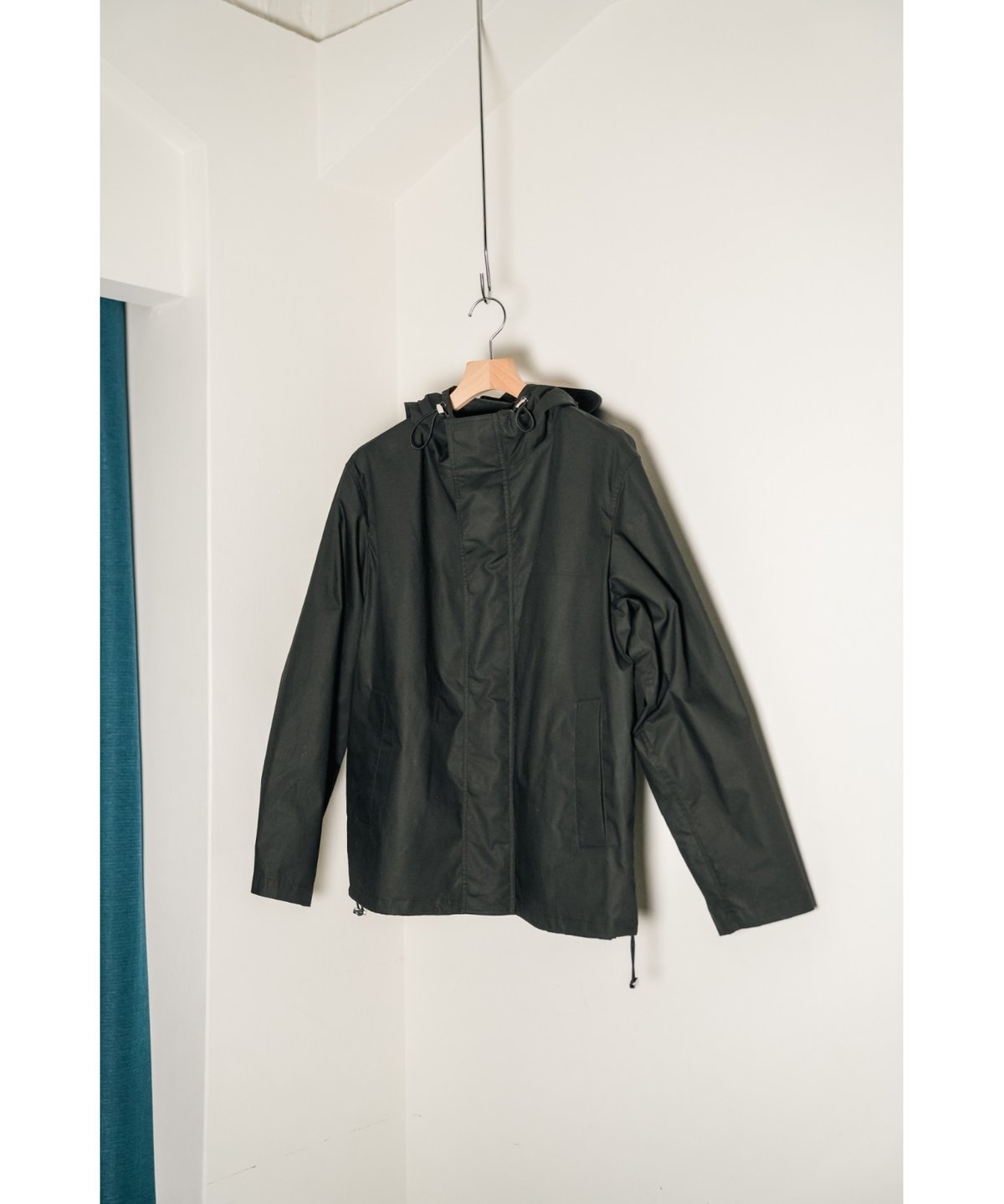The CLASIK WAXED COTTON HOODED JACKET | MusterWerk