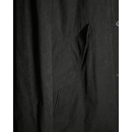 ULTERIOR WAXED WEATHER BAL COLLAR COAT