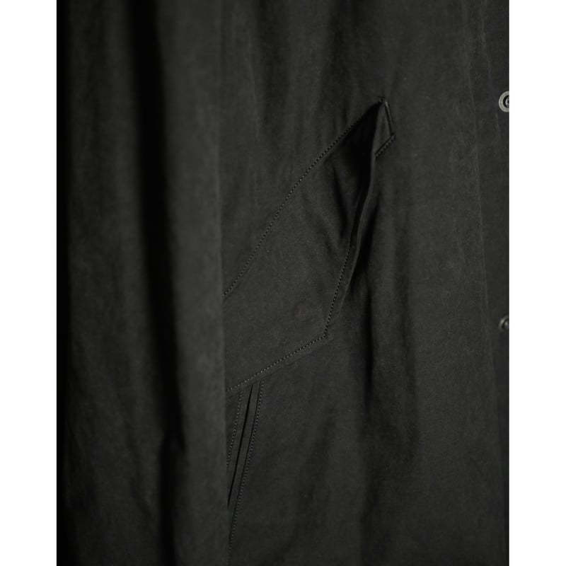 ULTERIOR WAXED WEATHER BAL COLLAR COAT | Muster