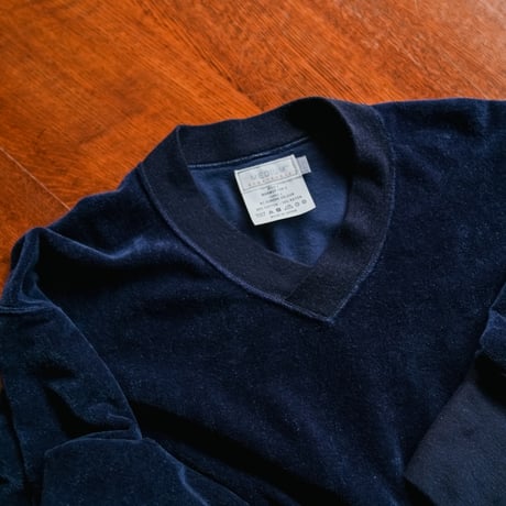 MEDIUM SPORTSWEAR WARMUP TOP V "RC DURENE VELOUR"