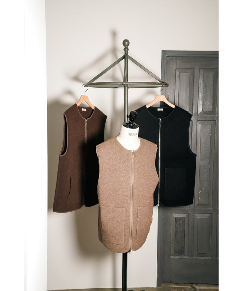 WALENODE innocent YAK Zip up vest | MusterWerk WALENODE innocent YAK Zip up vest | MusterWerk