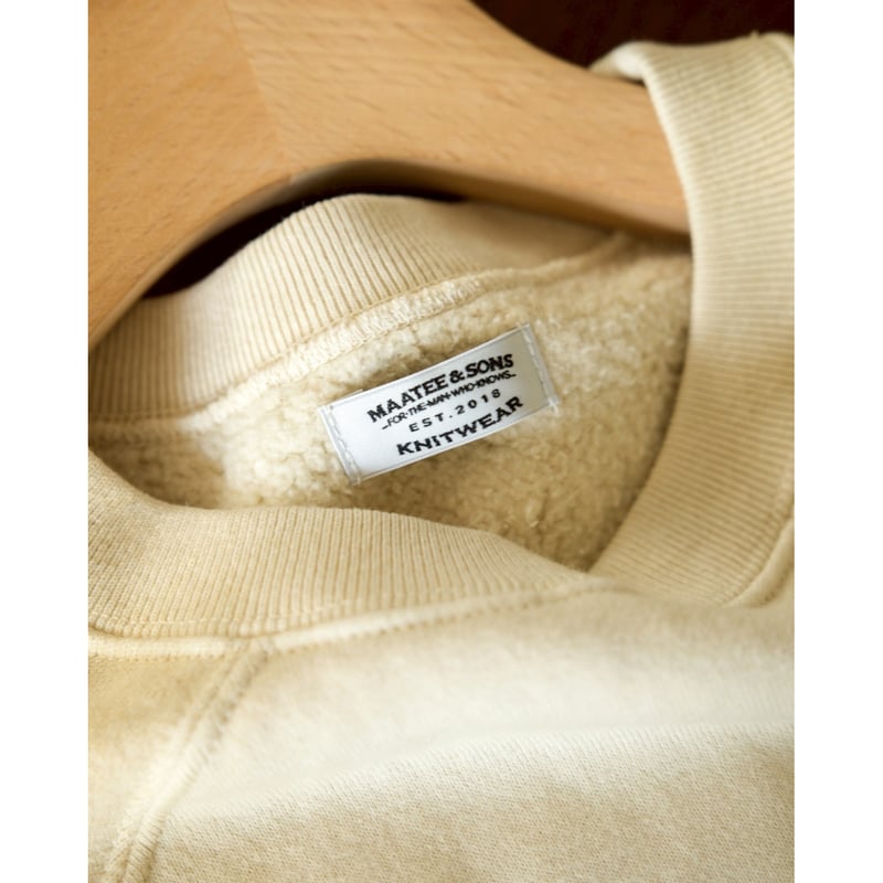 MAATEE&SONS Ex. MW/UTSUBO PARK COLLEGE SWEAT |