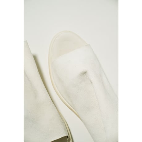 GUIDI "E29C" KANGAROO REVERSE OPEN TOE / FLAT SOLE LEATHER