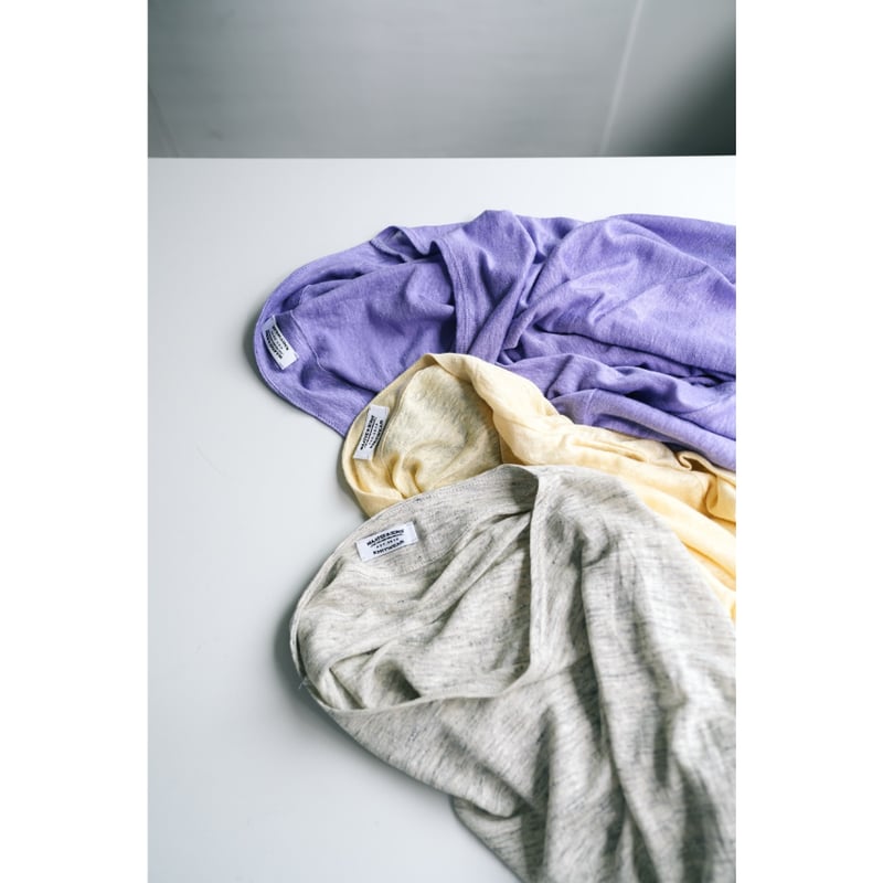 MAATEE&SONS 26SS L/S BOAT TEE LINEN 天竺 3 MAATEE&SONS L/S BOAT TEE LINEN天竺 | MusterWerk