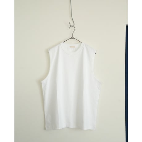 ULTERIOR SUVIN SUEDED TENJIKU SLEEVELESS TEE
