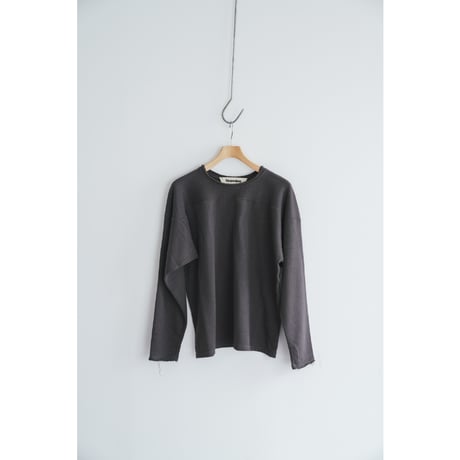 slopeslow  Cotton/Linen Light French terry Crew Neck