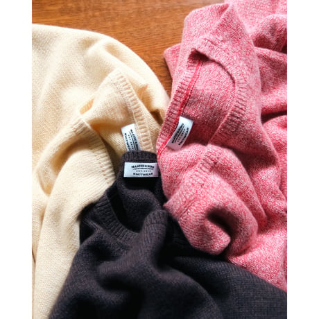 MAATEE&SONS SILKCASH C/N SWEATER