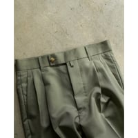 THE CLASIK WOOL MOHAIR SILK TROPICAL 2PLEATS TROUSERS