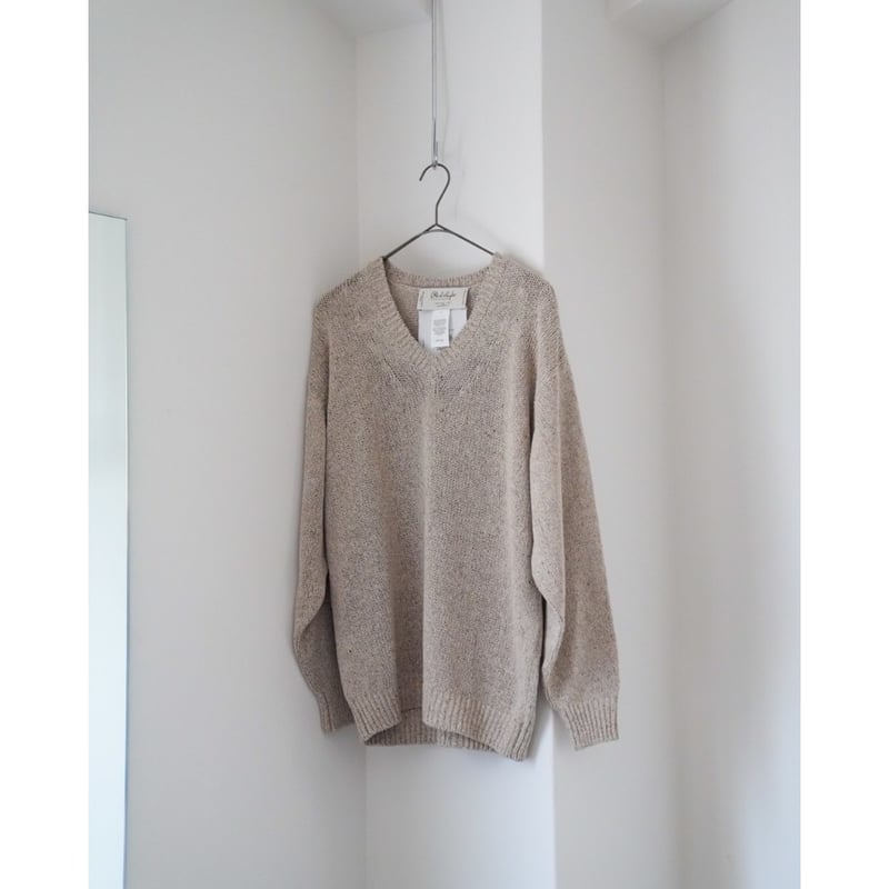 Olde H&Daughter SILK NEP V NECK P/O | MusterWerk