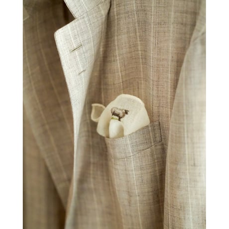 MAATEE&SONS Ex. CASHMERE HANDKERCHIEF