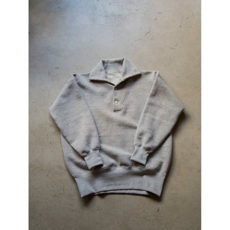 Olde Homesteader EXTRA COTTON FLEECE STAND NECK LONG SLEEVE