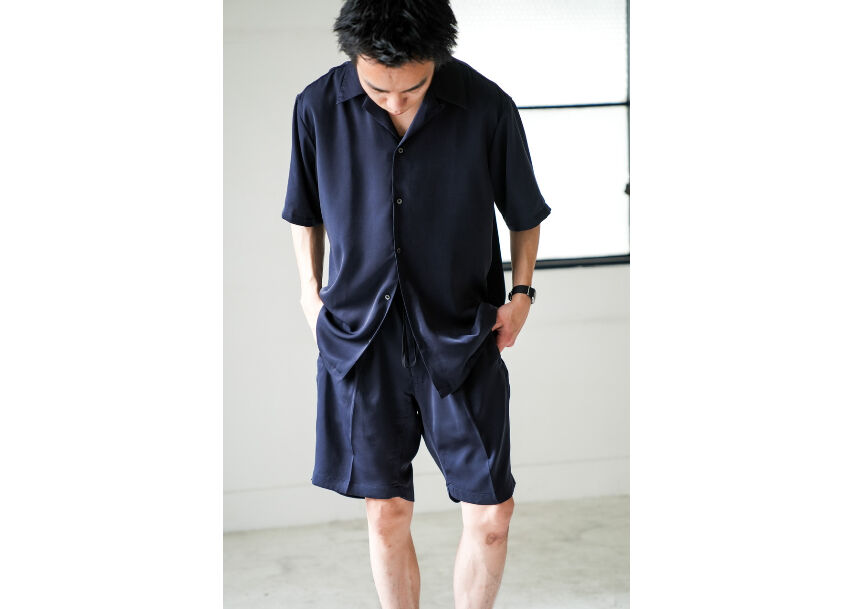 RAINMAKER Ex. PEACH SATIN DOUGI SHORTS | Muster