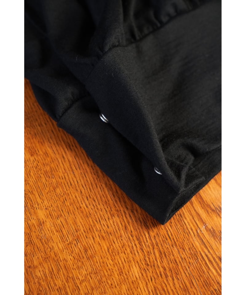 barbell object ウールノースリーブ(brown) barbell object WOOL NS TOP | MusterWerk