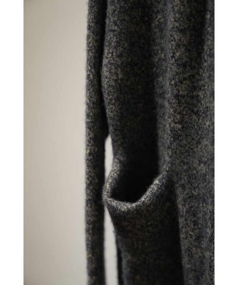 MAATEE&SONS Ex.Cashmere shaggy cardigan-