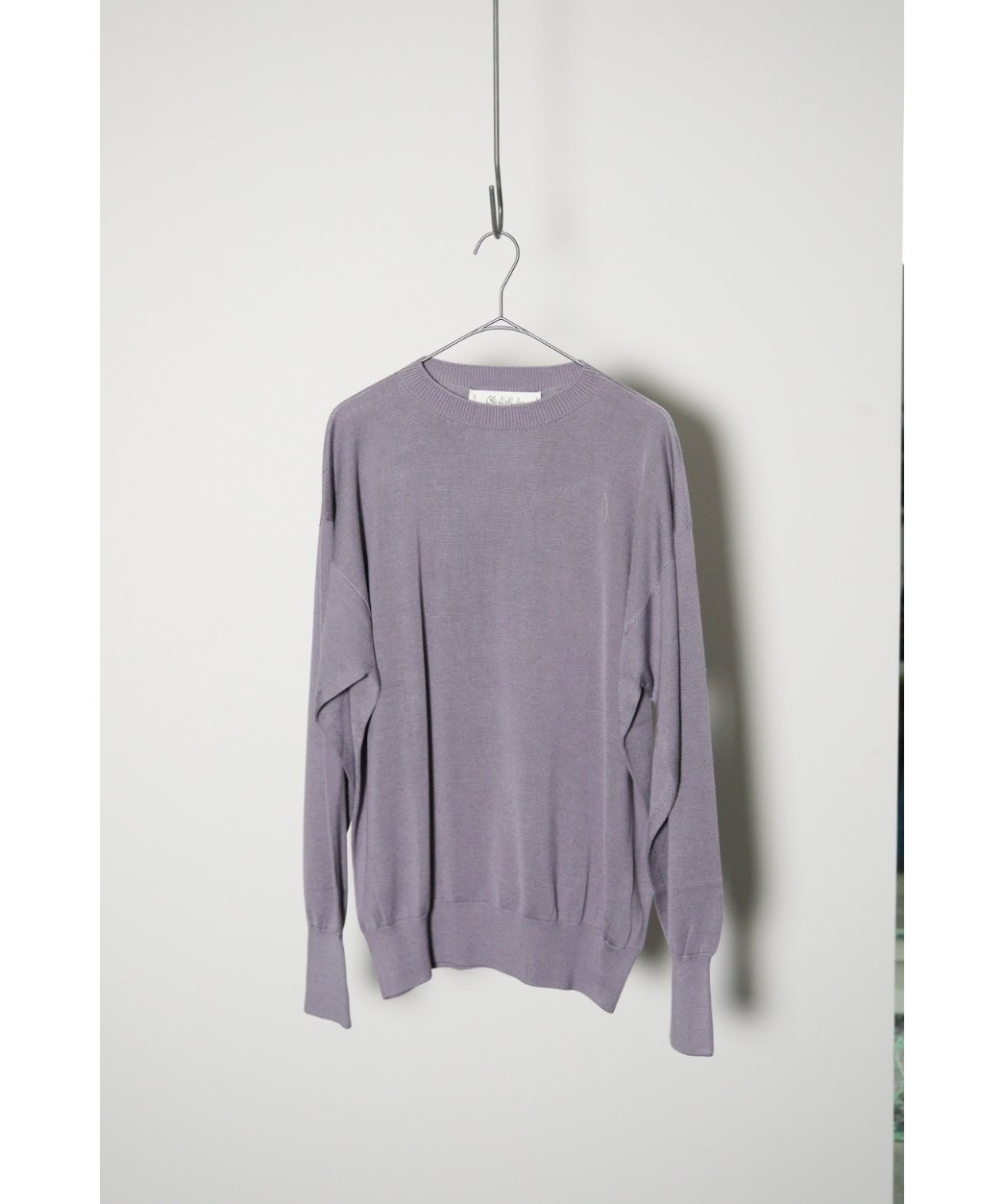 Olde H & Daughter SILK PLAIN STITCH CREW NECK P Olde H & Daughter SILK PLAIN STITCH CREW NECK P
