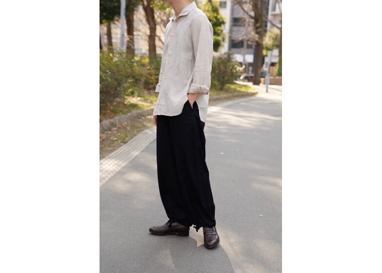 Aquellos Ojos Verdes muster werk別注 Aquellos Ojos Verdes Ex. Top dressed Linen Cla