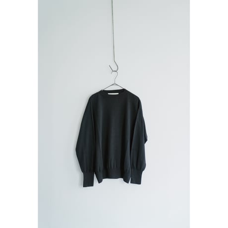 Olde H & Daughter SILK PLAIN STITCH CREW NECK P/O