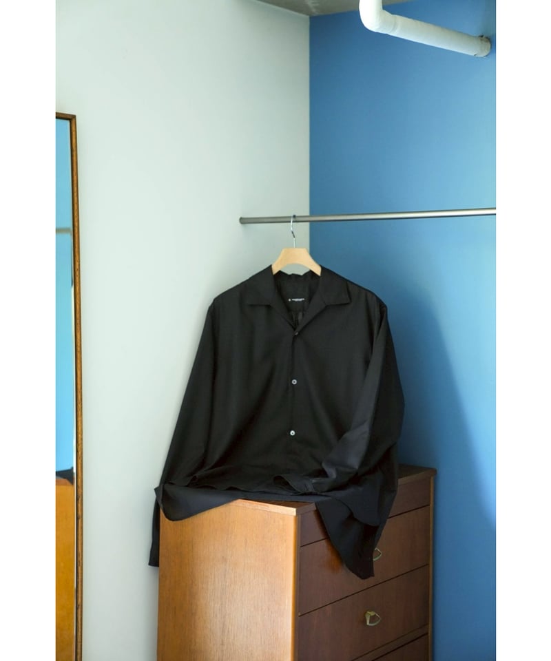 トップス MAATEE&SONS ITALIAN COLLAR SHIRTS h wool MAATEE&SONS / ITALIAN COLLAR SHIRTS “H WOOL” | TIBETAN MARKET
