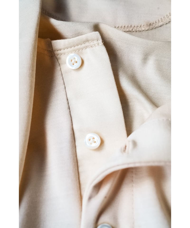 MAATEE&SONS Ex.240/2 SILK PIQUE HENRY TEE L/S | MAATEE&SONS Ex.240/2 SILK PIQUE HENRY TEE L/S |