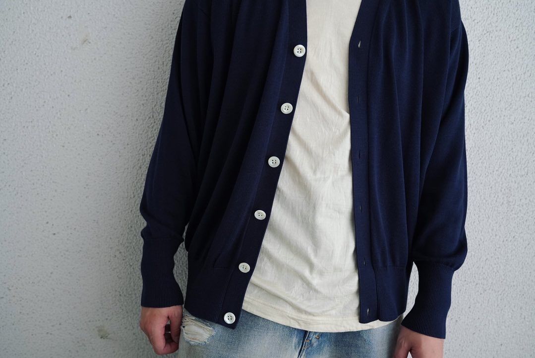 Olde H & Daughter SILK PLAIN STITCH CARDIGAN | Olde H & Daughter SILK PLAIN STITCH CARDIGAN |