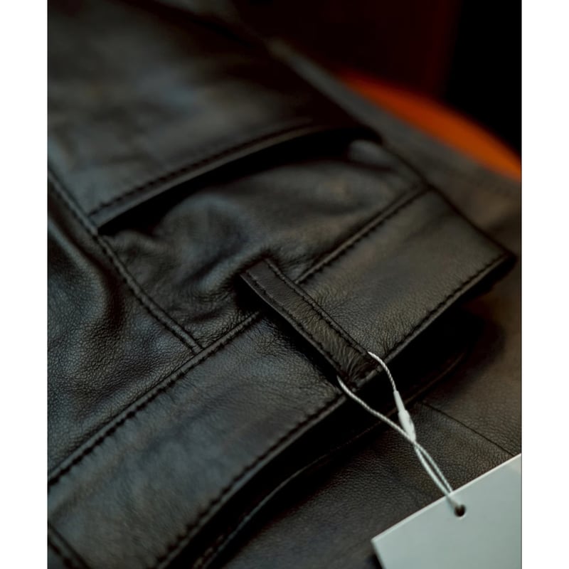 BIBOJA High Waisted Flare Trousers - LAMB LEATH