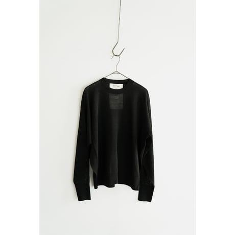 Olde H&Daughter "JYARI-JYARI SILK" CREW P/O