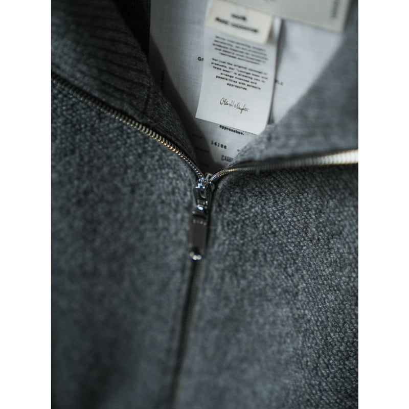 Olde H & Daughter BABY CASHMERE BOA TRACK JACKE