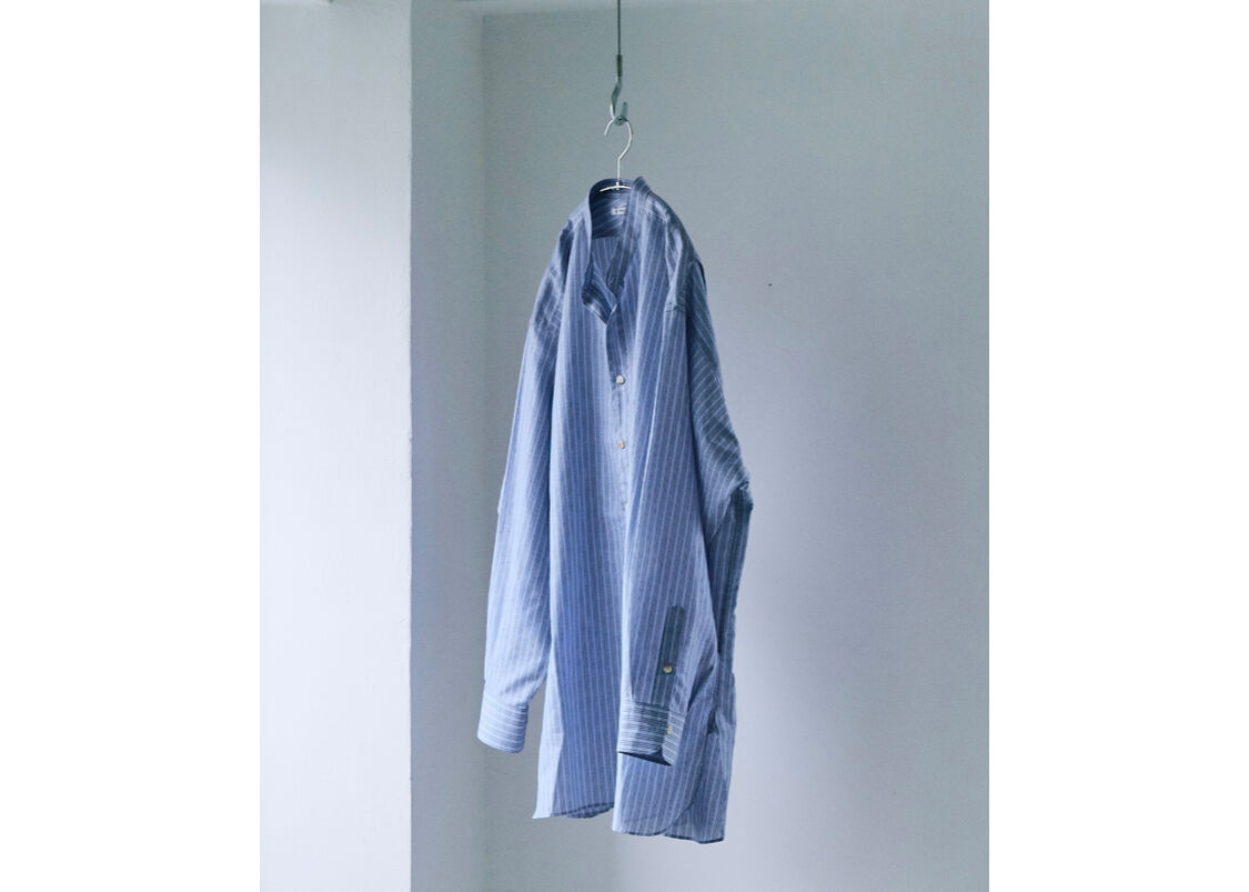 トップス MAATEE&SONS STRIPE PULL OVER SHIRTS MAATEE&SONS 