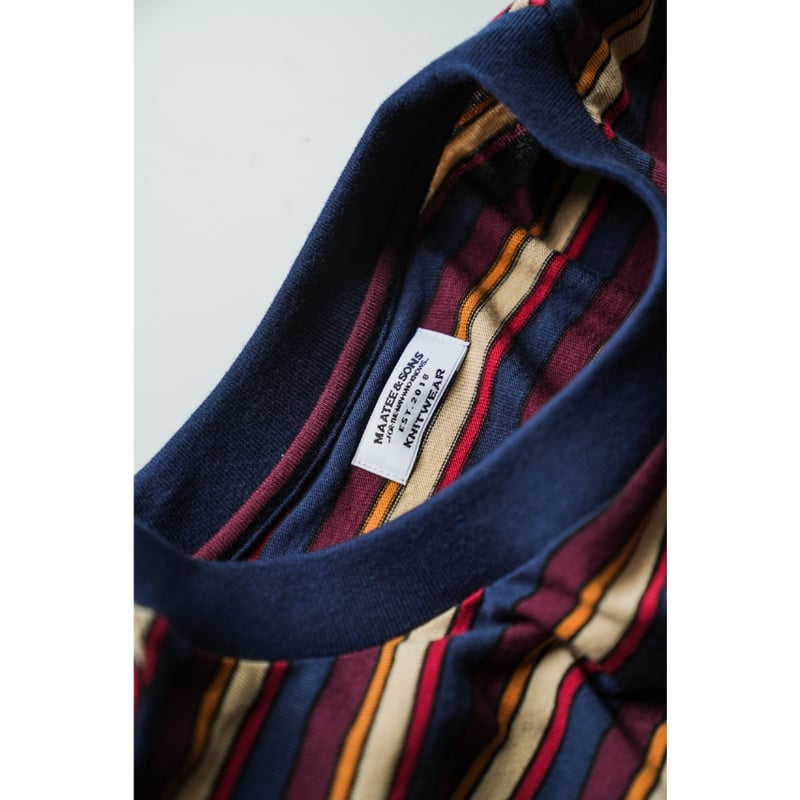 MAATEE&SONS L/S BORDER TEE | MusterWerk