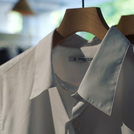 MAATEE&SONS "ELIZABETH" SEA ISLAND COTTON REGULAR COLLAR SHIRTS