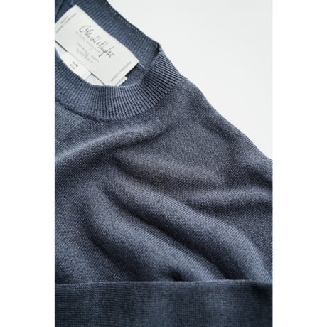 Olde H&Daughter "JYARI-JYARI SILK" CREW P/O