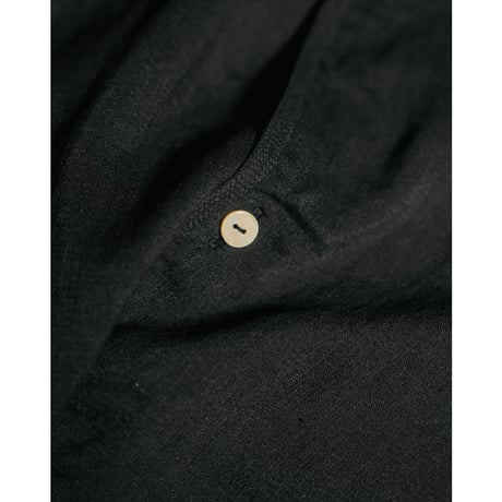MAATEE&SONS "LINEN SILK二重織り" NOT A PLAIN SHIRTS