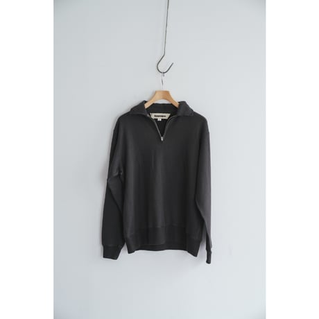 slopeslow  Cotton/Linen Light French terry Half Zip