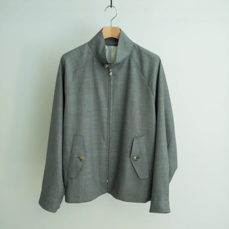 The CLASIK DORMEUIL TONIK WOOL HARRINGTON