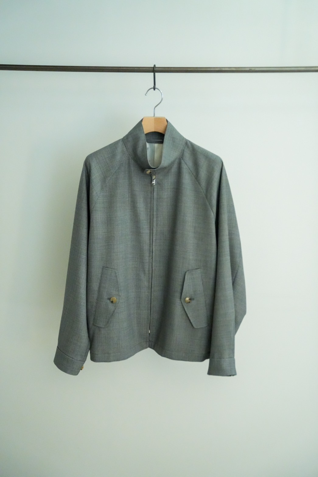 The CLASIK DORMEUIL TONIK WOOL HARRINGTON | Mus