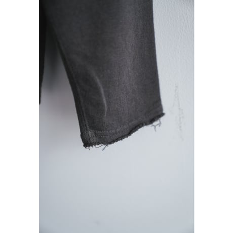 slopeslow  Cotton/Linen Light French terry Crew Neck