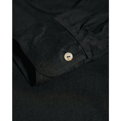 MAATEE&SONS "LINEN SILK二重織り" NOT A PLAIN SHIRTS