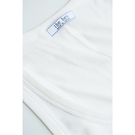 the bes TWISTED SUPIMA COTTON RIB TANK TOP 2-pack