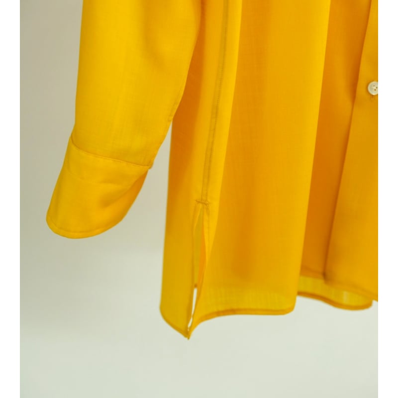 トップス MAATEE&SONS Ex. \"H\"WOOL OPEN COLLAR SH MAATEE&SONS Ex. 