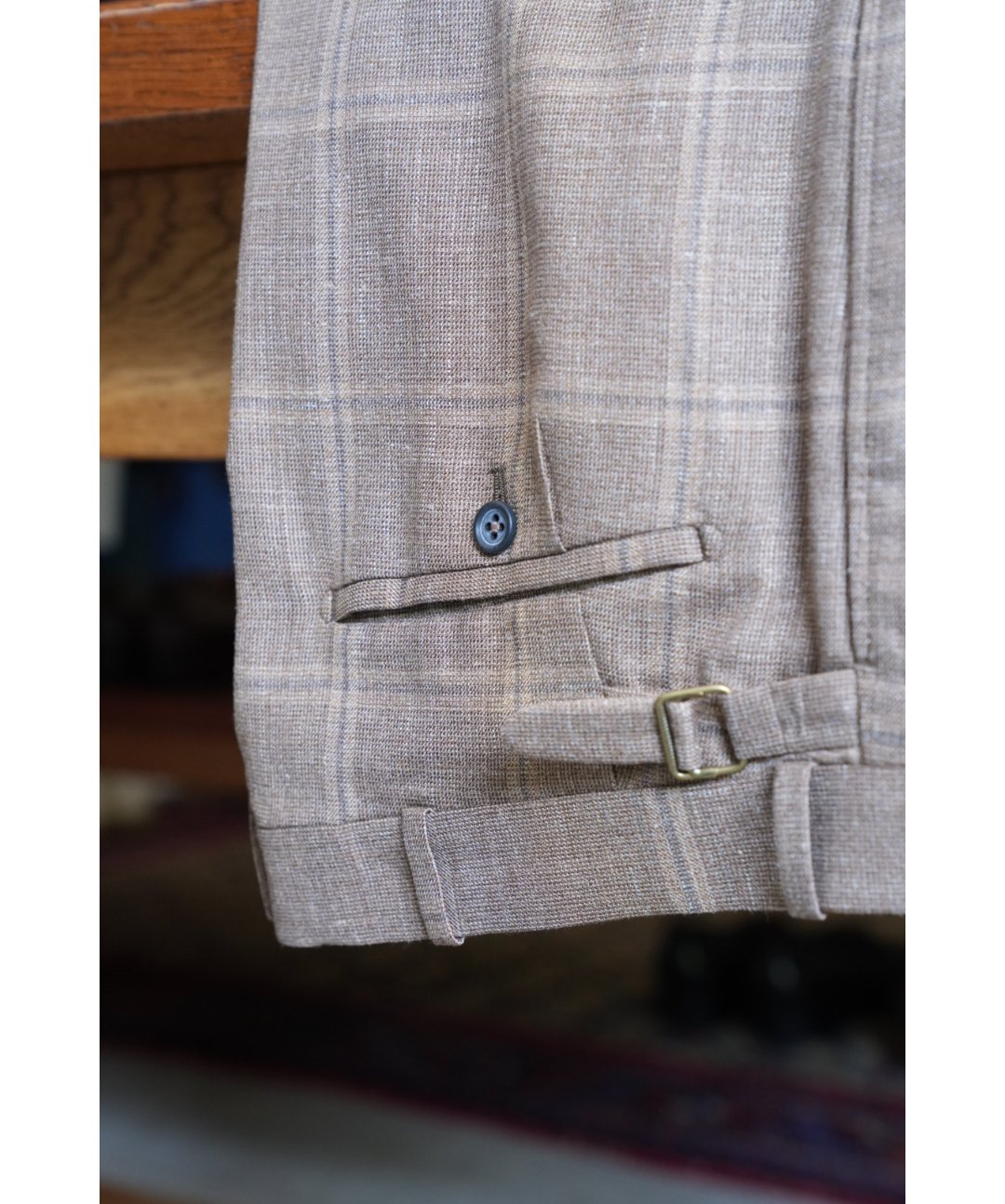 24SS MAATEE&SONS JEFFERY RAYON チャコール 3 MAATEE&SONS