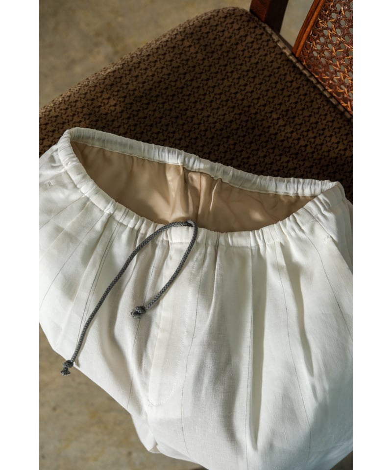MAATEE&SONS Ex. C/Li STRIPE EASY SHORTS | Muste