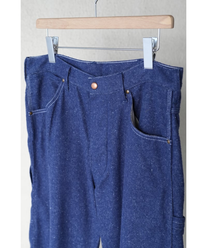 MAATEE&SONS Ex. BRUSHED SILK DENIM PAINTER PANT MAATEE&SONS Ex. BRUSHED SILK DENIM PAINTER PANT