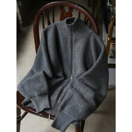 Olde H & Daughter BABY CASHMERE BOA TRACK JACKET